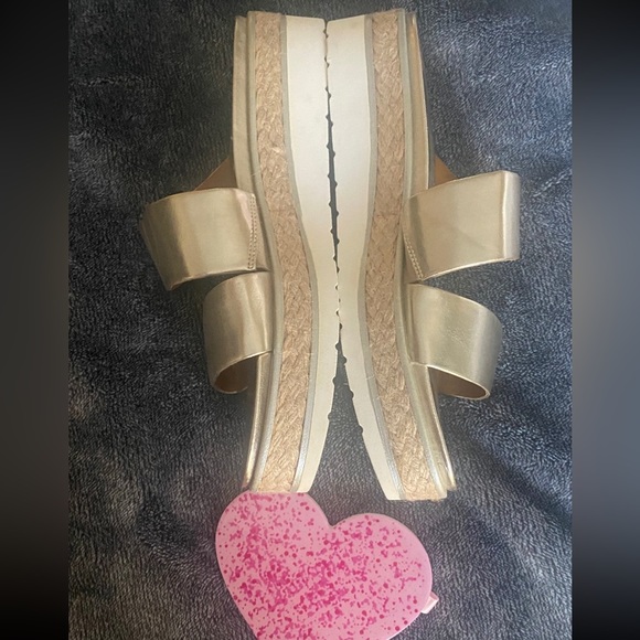 Franco sarto slip on platform sandals size10 - Picture 2 of 4